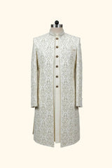 white sherwani