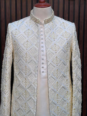Handmade Premium Embroidered Prince coat Set – 2 Piece | Custom Sizes & Colors Available