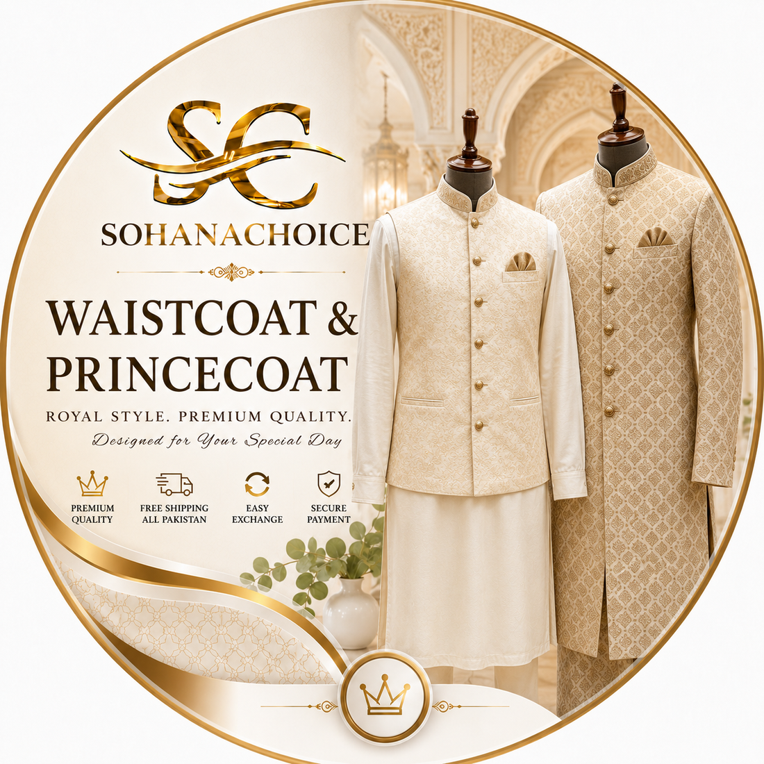Waistcoat & princecoat