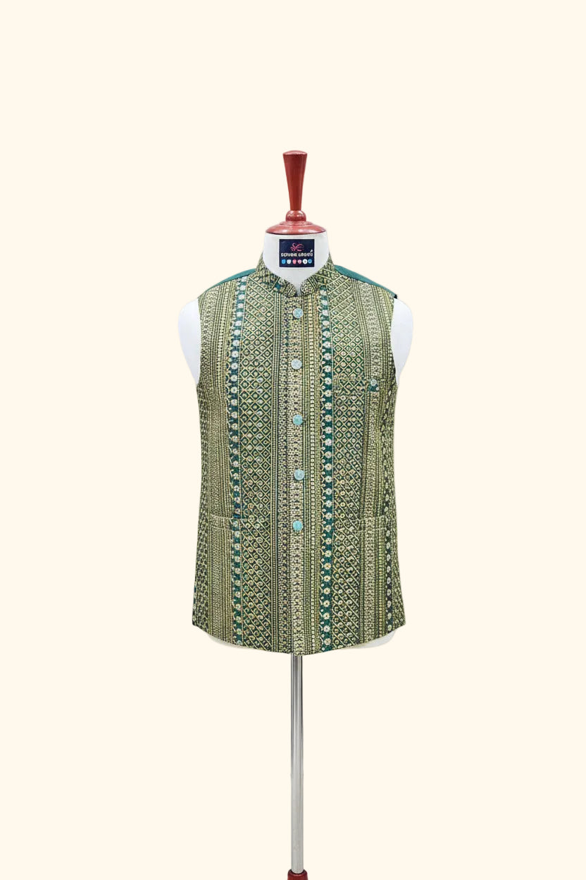 waistcoat green